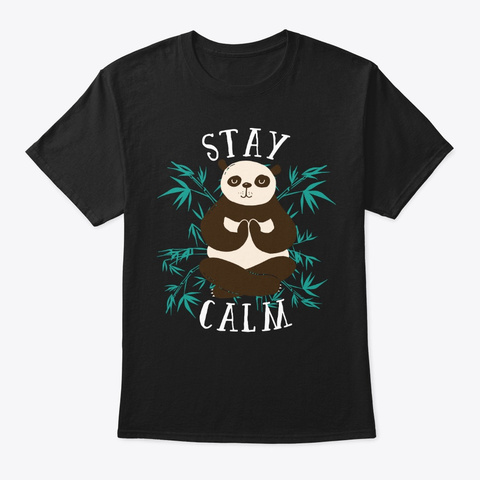 Panda And Yoga Lover Gift Stay Calm