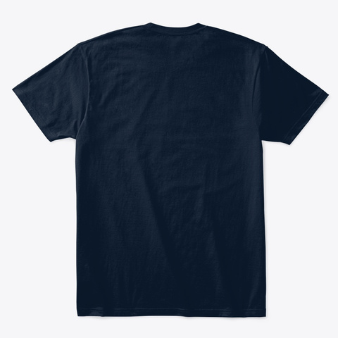 Taco Addict New Navy T-Shirt Back