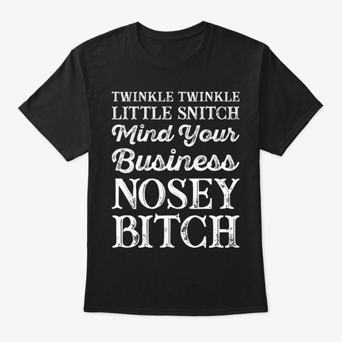 Twinkle Twinkle Li Funny Shirt Hilarious Black T-Shirt Front