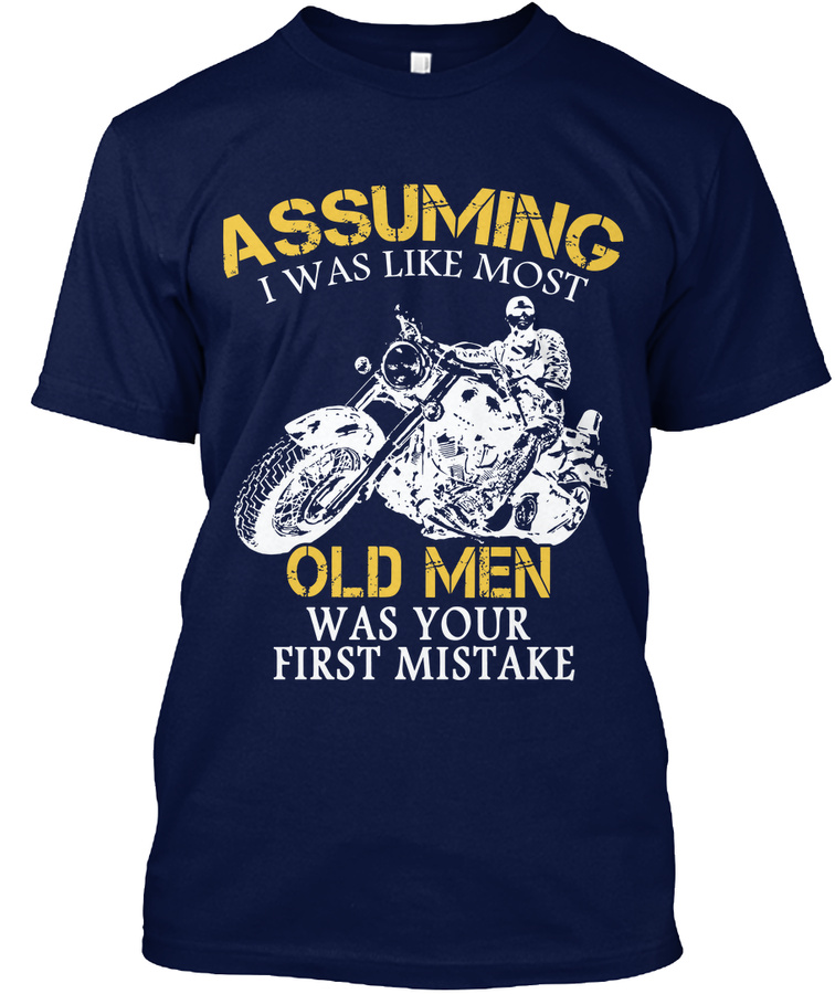 A Motorcycle Old Man