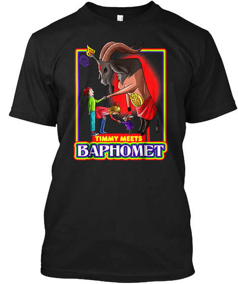 Timmy Meets Baphomet T-shirt Witchcraft