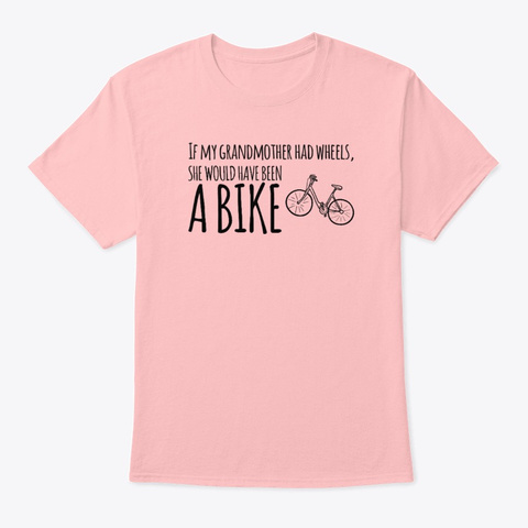 Grandmother Pale Pink T-Shirt Front