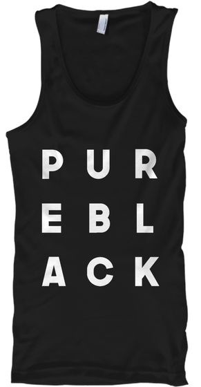 Pureblack Black T-Shirt Front