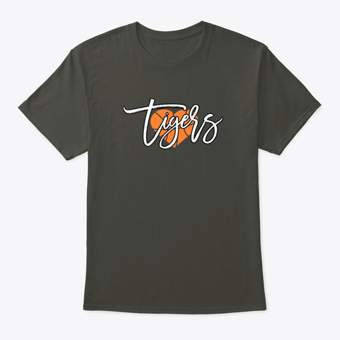 Tigers Smoke Gray T-Shirt Front