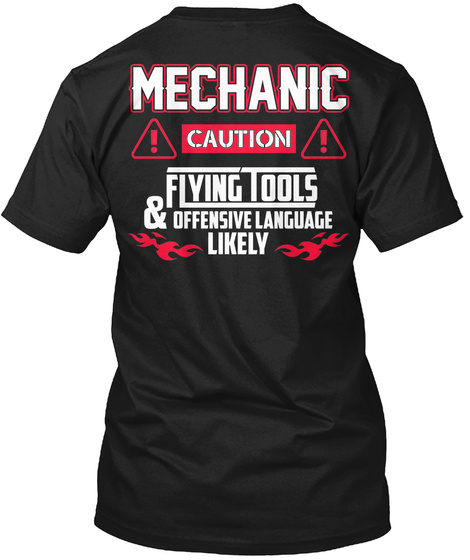 Mechanic Caution - Flying Tools Likely