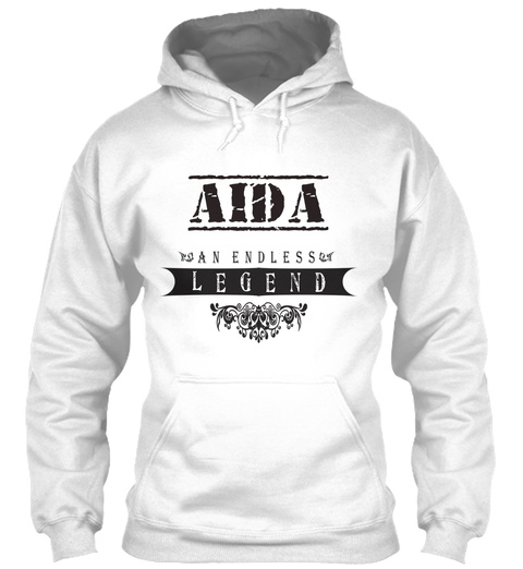 Aida An Endless Legend White T-Shirt Front