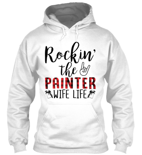 Rockin the Painter Wife Life Unisex Tshirt