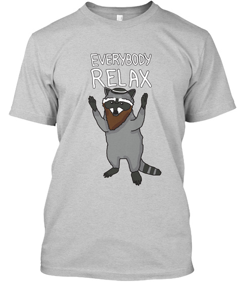 relax the raccoon Unisex Tshirt