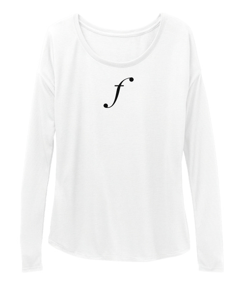 F White T-Shirt Front