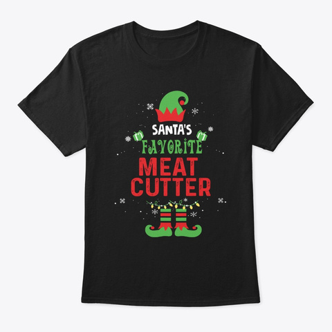 Santa's Favorite Meat Cutter Xmas Tee