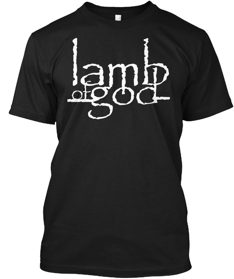 Lamb Of God Black T-Shirt Front