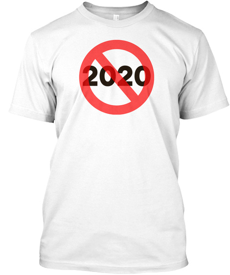 2020 White T-Shirt Front