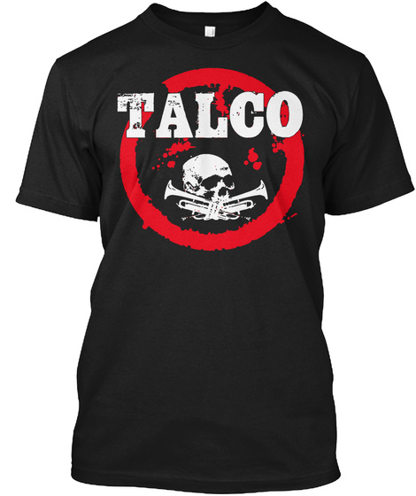 Ska Punk Talco Black T-Shirt Front