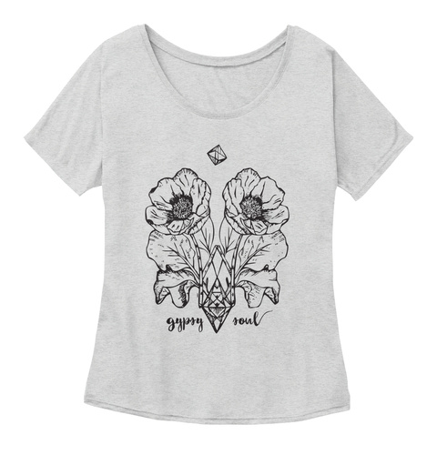 Gypsy Soul Athletic Heather T-Shirt Front