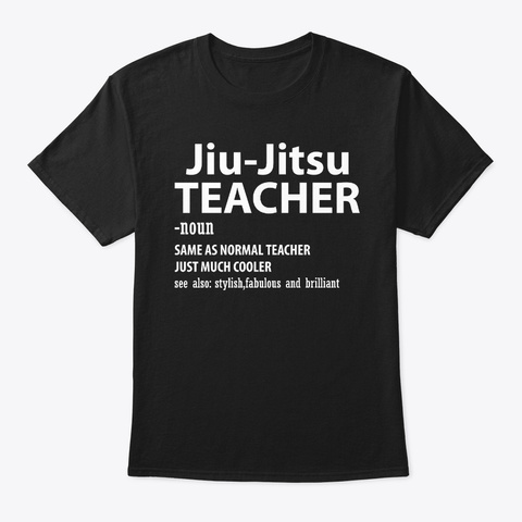 Jiu-jitsu Teacher Definition T-shirt
