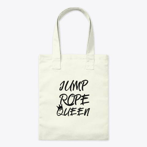 Jump Rope Queen Natural Camiseta Front