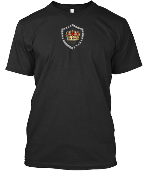 Crown Yourself Black T-Shirt Front
