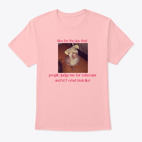 Rita Pale Pink T-Shirt Front