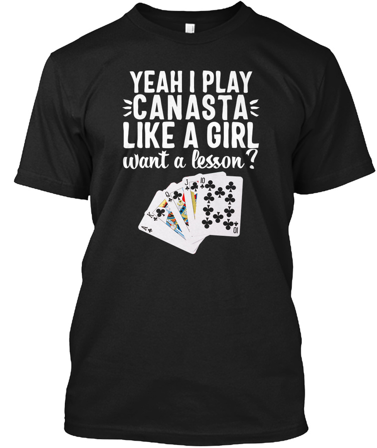 Canasta Queen King Card Game Grandma Gif Unisex Tshirt