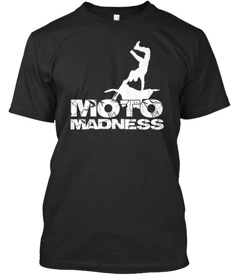 Moto Madness Logo Tees - Distressed