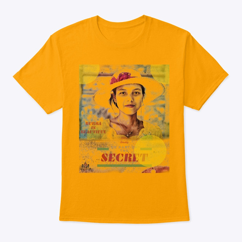 Burma Gold T-Shirt Front