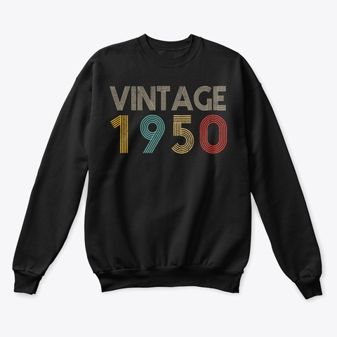Vintage 1950 Birthday Shirt