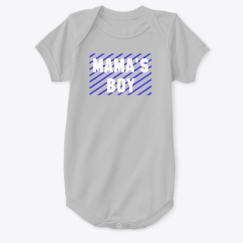 Mama's Boy Toddler Product Classic Hip Heather  T-Shirt Front