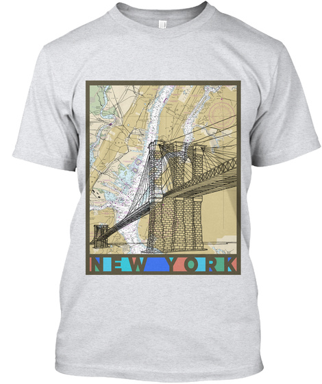 New York Ash T-Shirt Front
