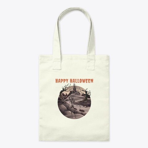 Happy Halloween  Natural T-Shirt Front