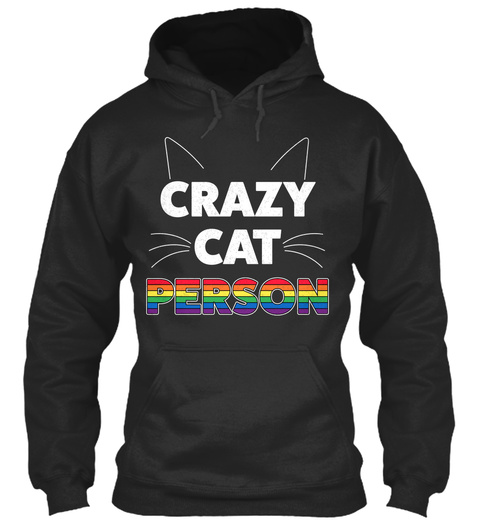 Crazy Cat Person Lgbt Pride Shirt