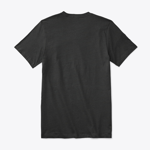 Vg V Neck Black T-Shirt Back
