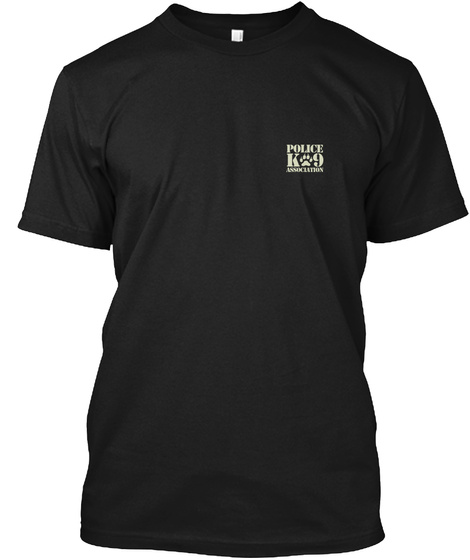 K9 Jethro Memorial T Shirt  Black T-Shirt Front