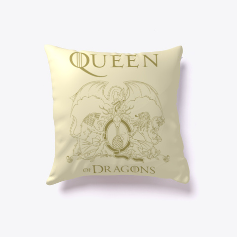 Mother Day   Queen Of Dragons Light Yellow Maglietta Front
