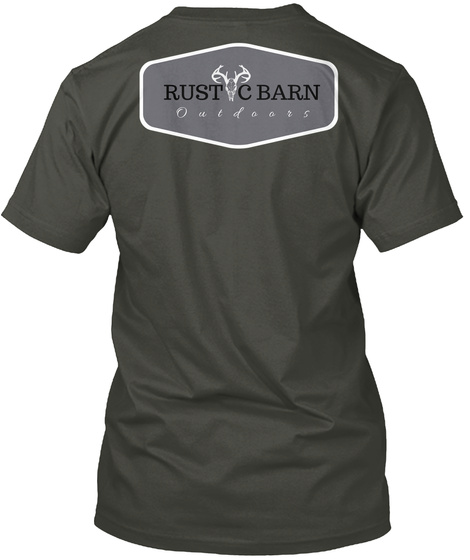 Rustic Barn Outdoors - Tees Grey Logo