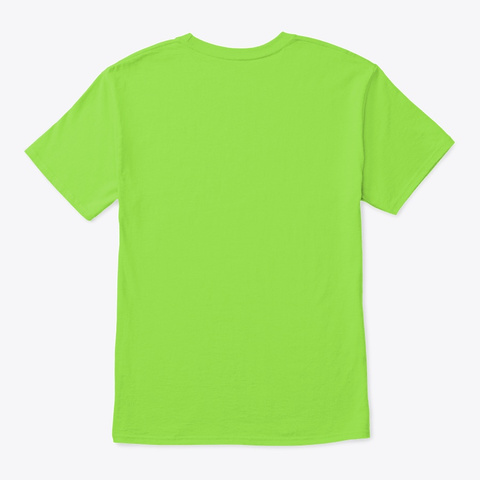 North Olympic Peninsula Saga Lime T-Shirt Back