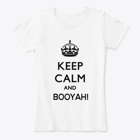 Keep Calm And Booyah Black Unisex Tshirt