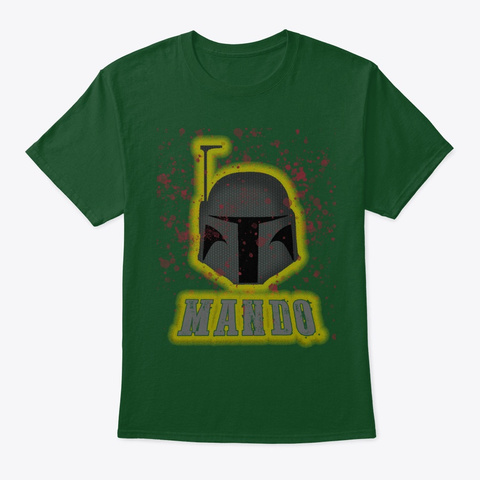 You Mando Deep Forest T-Shirt Front