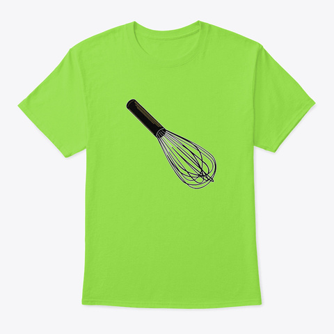 Baking Art Kitchen Cake Muffin Biscuit  Lime T-Shirt Front