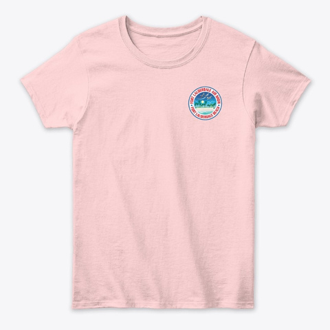 Flas F 22 Raptor T Shirt Light Pink T-Shirt Front