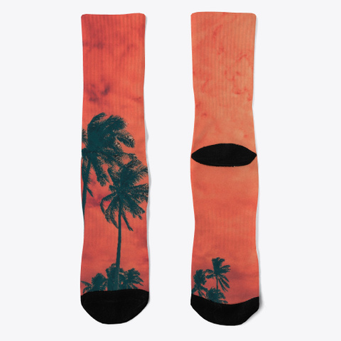 Sunset Palms Standard Camiseta Front