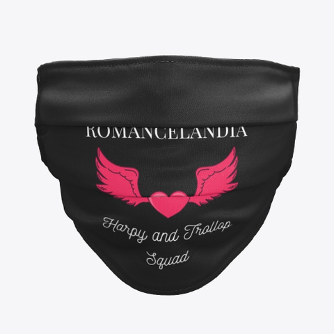 Romancelandiea Harpy Bold/Mugs Black T-Shirt Front