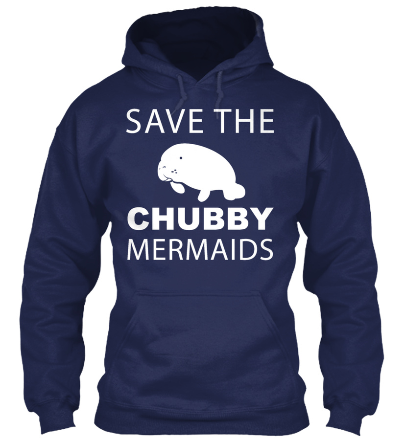 Save The Chubby Mermaids Manatee Water N Unisex Tshirt