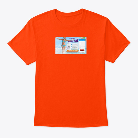  Advanced Formula Keto Reviews  Orange T-Shirt Front