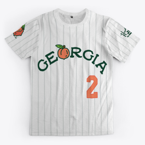 georgia baseball jersey