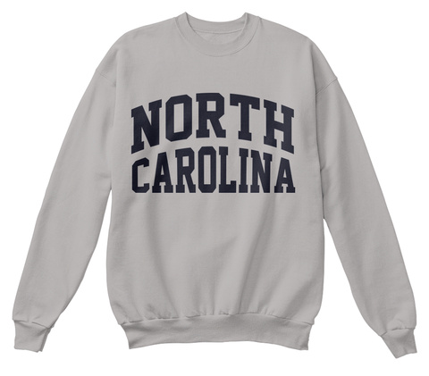 Hanes Unisex Crewneck Sweatshirt North Carolina #state Swea