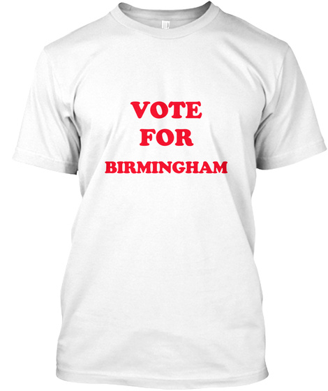 Vote For Jimmy Mens White T-Shirt Front