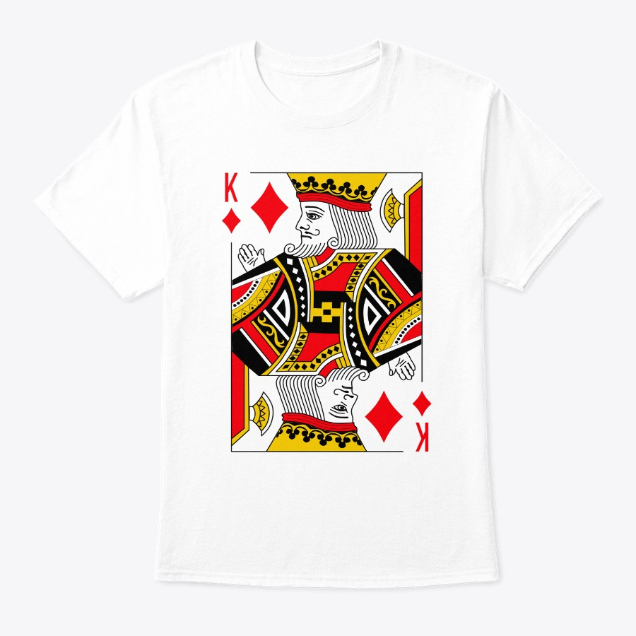 King of Diamonds Classic Card Deck Casin Unisex Tshirt