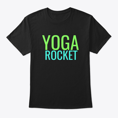 Yoga Rocket 7 Xgsh Black T-Shirt Front