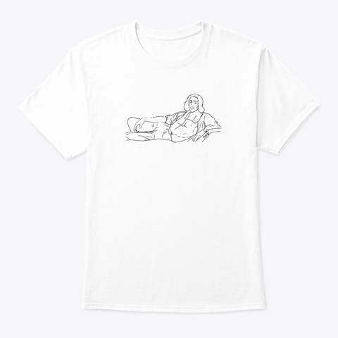 Sexy Spinoza White T-Shirt Front