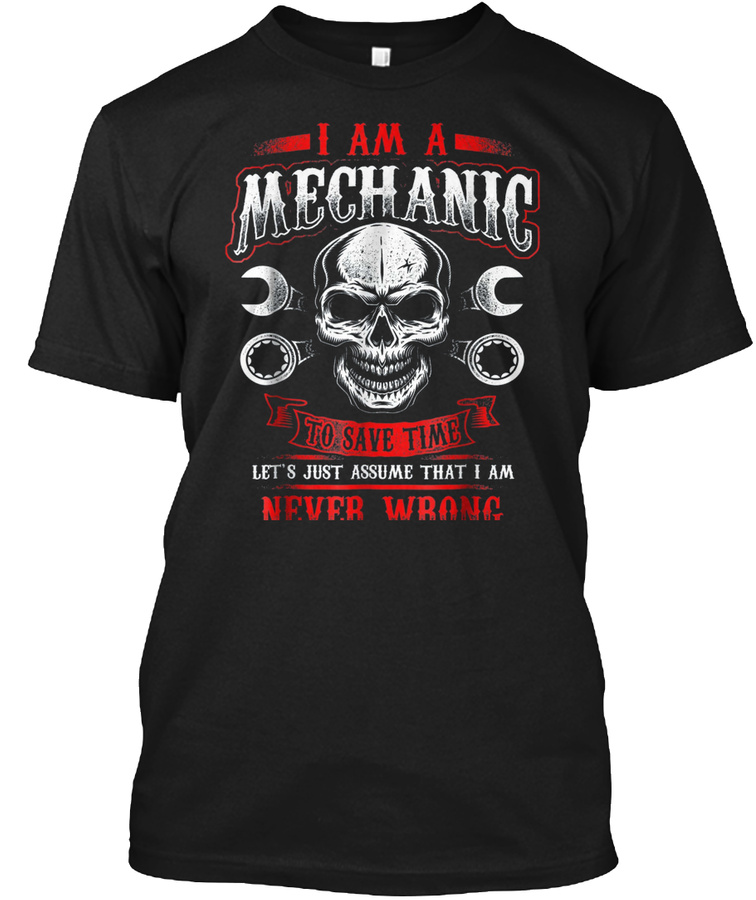 Mens Im A Mechanic Funny Grease Monkey T